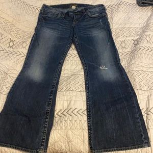 Silver Jeans wide leg/flare